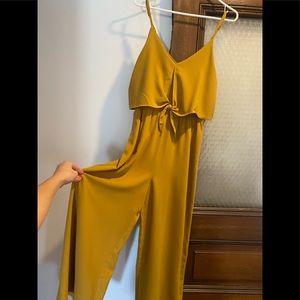 Mustard Seed wide leg jumpsuit